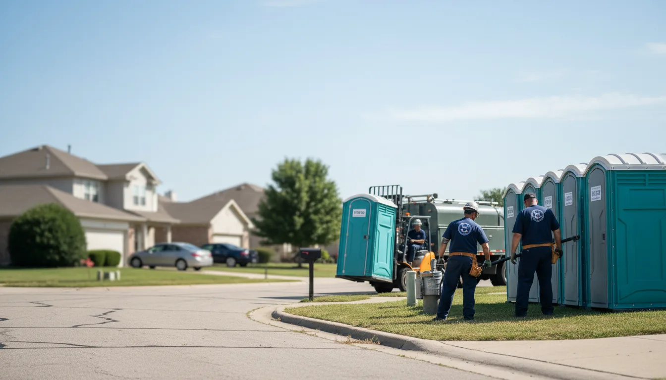 Porta Potty Rental in Plain City, OH near me